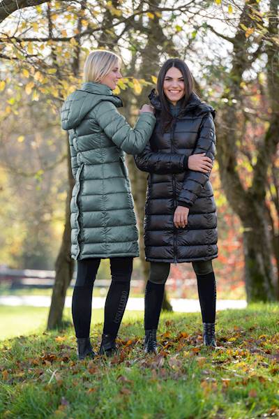 Płaszcz pikowany A/W 2023 damski, brązowy, S, Covalliero