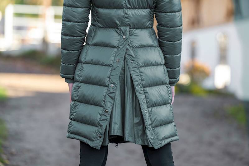 Płaszcz pikowany A/W 2023 damski, brązowy, S, Covalliero