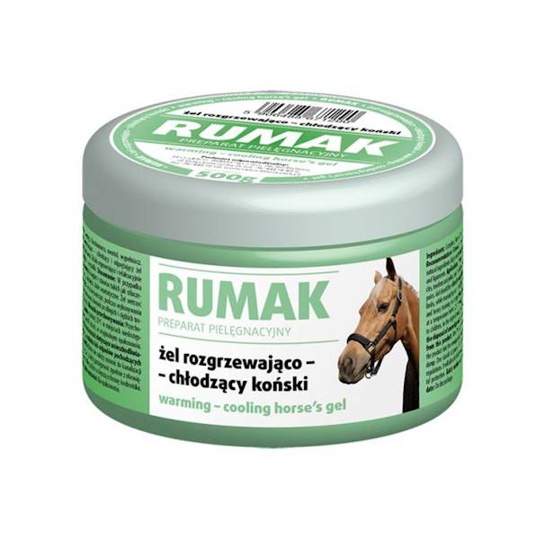 Rumak rozgrzewająco - chłodzący dla koni (Vetos Farma) żel pudełko 
