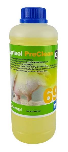 Płyn do mycia wymion Agrisol PreClean 69 1 kg 