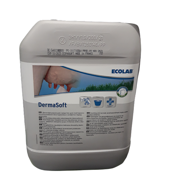 Dermasoft 10kg preparat do mycia strzyków 