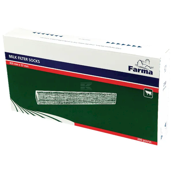 Filtr rurowy do mleka 455 x 57 mm