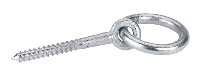 Kółko mocujące Ø 10 mm z wkrętem 80 mm Kerbl