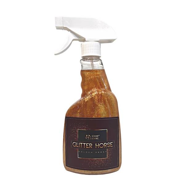 Glitter Horse Golden Spray 500ml Over Horse 