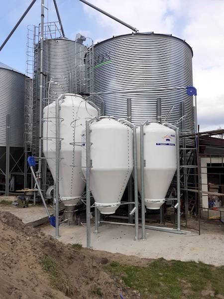 silos paszowy z włókna szklanego SIV 10 (6ton)