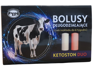 ketoston duo- bolusy na ketozę dla krów 