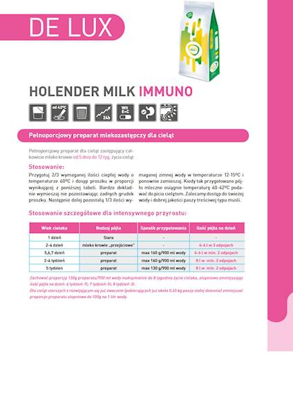 Holender Milk 20kg