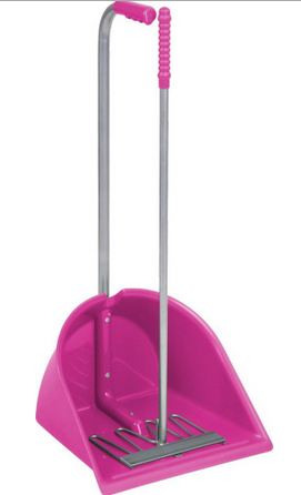 Zestaw do sprzątania w stajni Mistboy, różowy, 90 cm, Kerbl