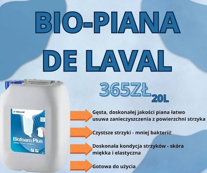 Biopiana Plus 20L - Biofoam DeLaval 