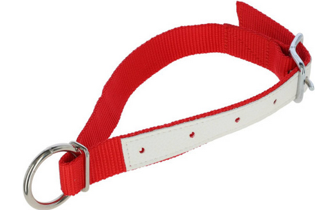 Obroża dla owiec i kóz, czerwona 60 cm