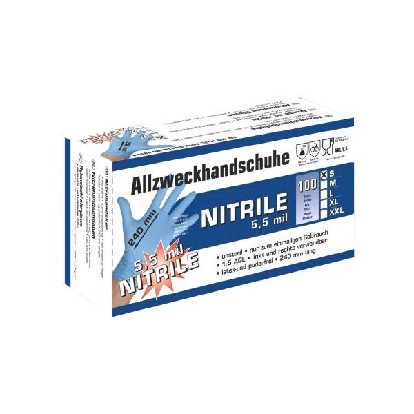 Rękawice Nitrile Top roz S 100szt