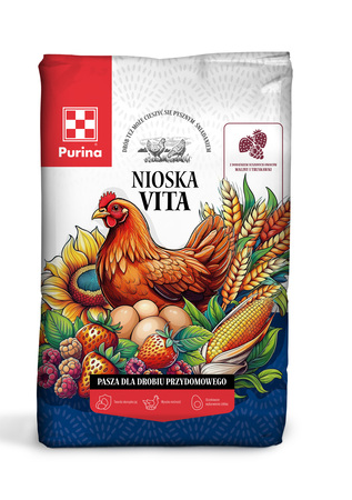 Nioska Vita z maliną i truskawką 25 kg 