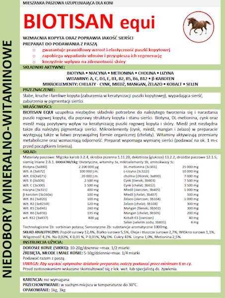Biotisan Equi 1kg