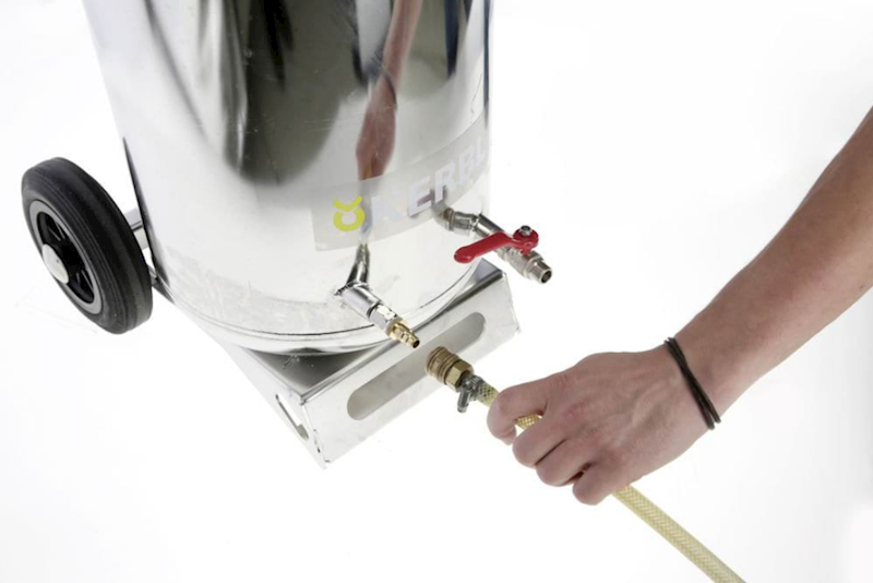 Urządzenie ciśnieniowe do białkowania, stal nierdzewna, Kerbl