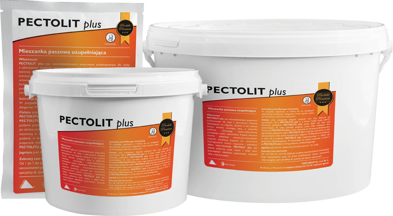 Pectolit Plus 1 kg - preparat przeciw biegunkom dla cieląt i jagniąt / 31.07.2026 / 30.09.2026