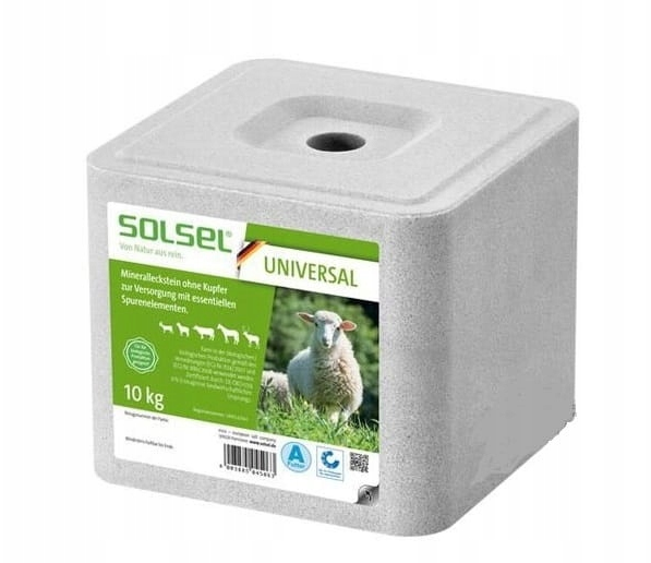 Lizawka solna Solsel Universal 10kg dla owiec