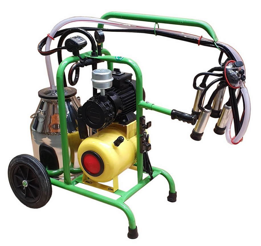 Mobilna dojarka dla krów, pojedyńcza, 0,55 kW, 200l/min