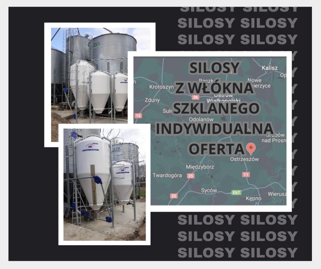SIlos z włókna szklanego