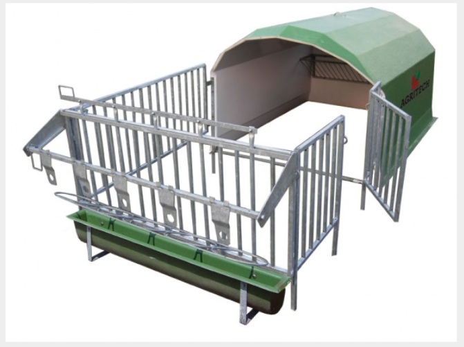 Agribox 5 - domek dla 5 cieląt 