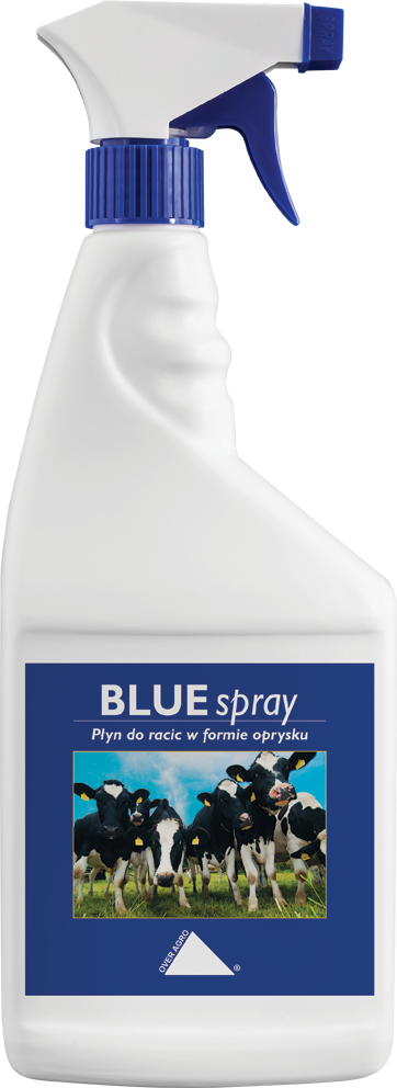 Blue spray Over  - płyn do racic w formie oprysku 