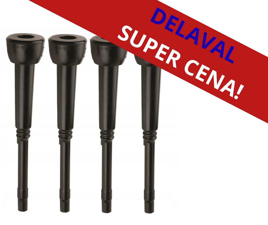 Gumy strzykowe fi 8 mm DeLaval (kpl. 4 szt)