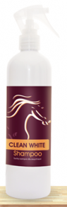 Clean White Shampoo 400ml Over Horse