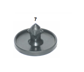 ANTOM Zawór zwrotny do pokrywy z bańką 