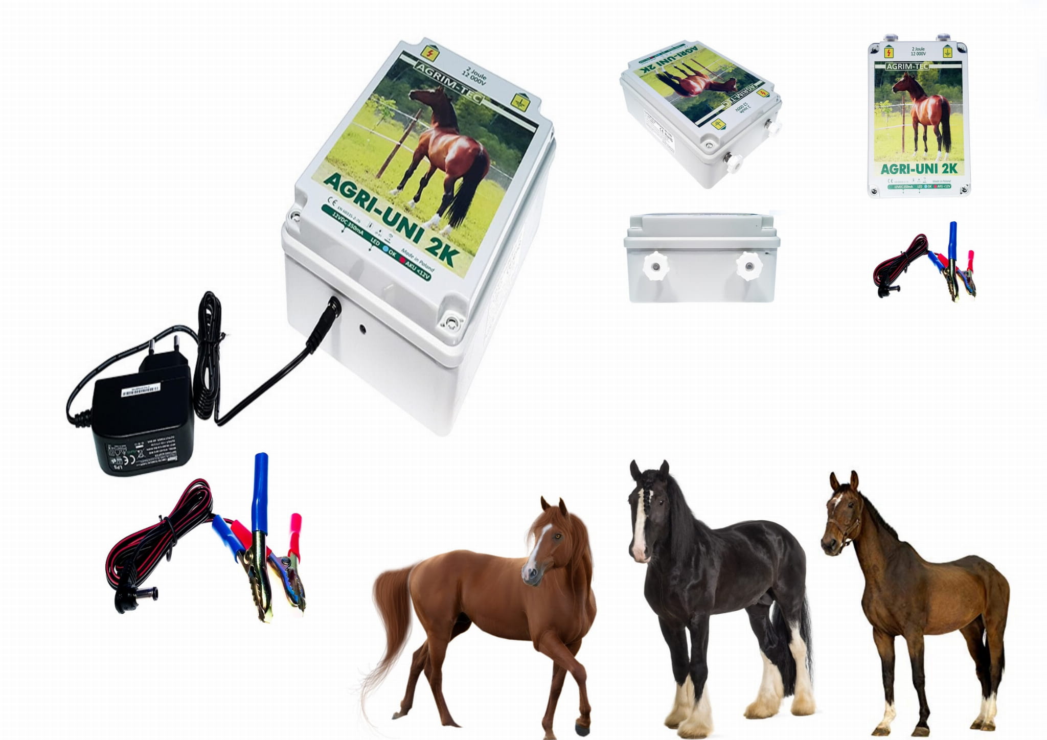 Elektryzator AGRI-UNI 2K 2J uniwersalny