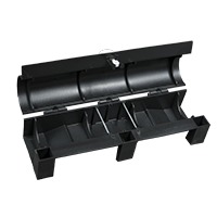 Stacja szczur, czarna, kluczyk - RURA