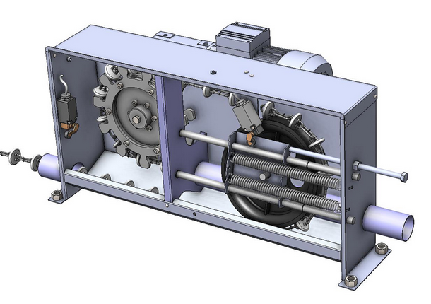 Stacja napędowa 1,5KW lewa / 30.11. 17/06