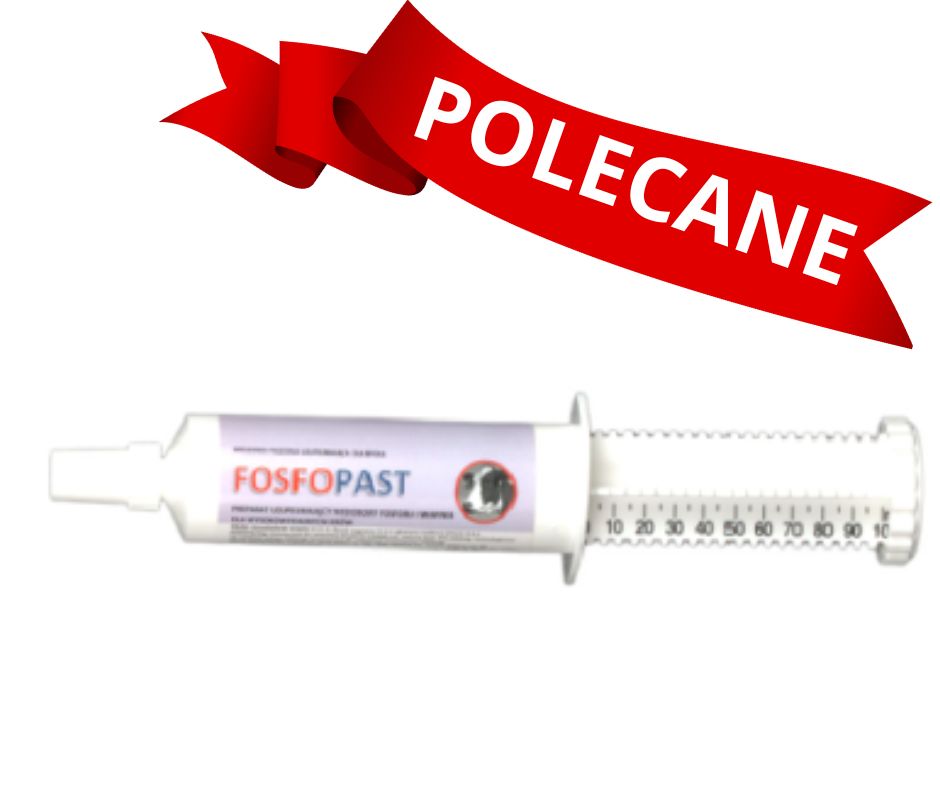 FOSFOPAST tuba uzupełniająca niedobory fosforu, wapnia i magnezu u krów 08.2027