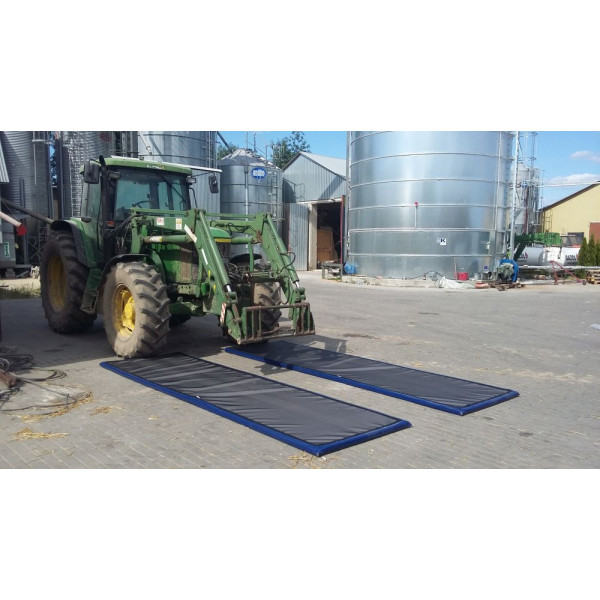 Mata do dezynfekcji przejazdowa 110 x 380 x 5 cm 1szt.