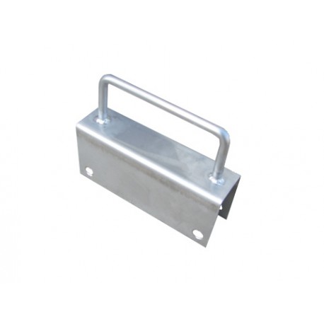 Klamka kwasoodporna, pogłębiona do deski PCV