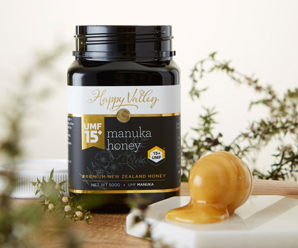 NOWOŚCI - MIODY MANUKA HAPPY VALLEY