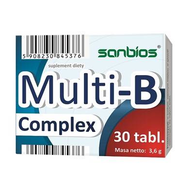SANBIOS Multi-B-Complex 30 tabl.