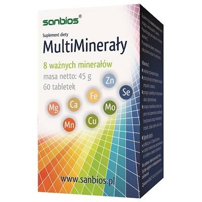 SANBIOS Multi minerały 60tabl.