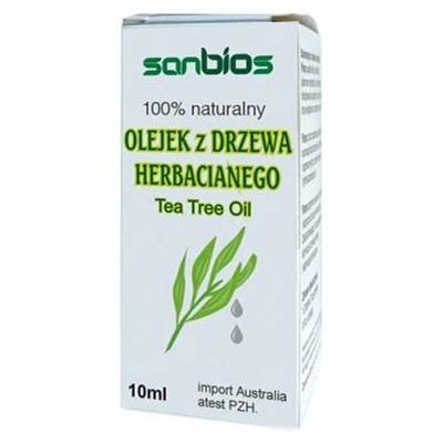 SANBIOS Olejek z drzewa herbacianego 10ml
