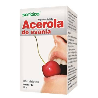 SANBIOS Acerola do ssania 60tabl.