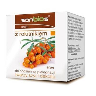 SANBIOS Krem do twarzy z Rokitnikiem 50 ml