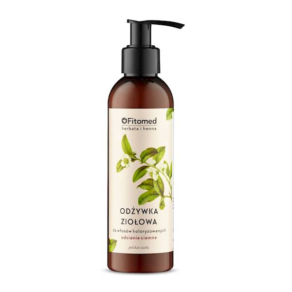 FITOMED Odżywka do wł.ciemnych herb. i henna 