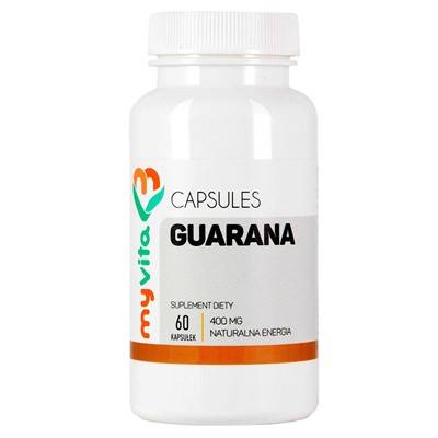 MYVITA Guarana 400mg, 60kaps.