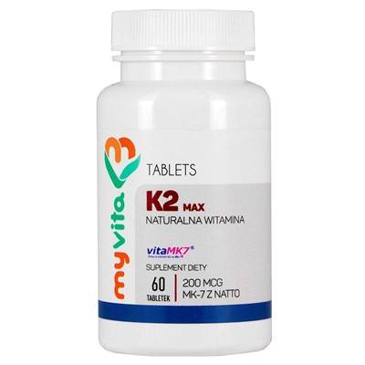 MYVITA Witamina K2 Max 200mcg, 60tabl.