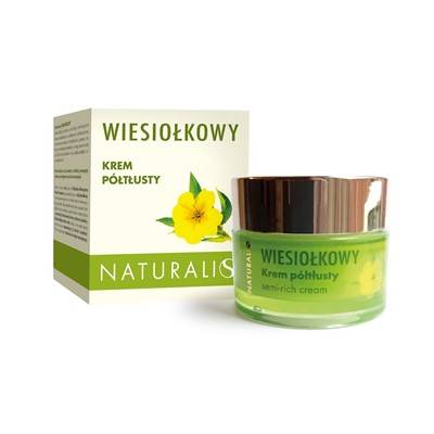 NATURALIS Krem wiesiołkowy półtłusty 50ml