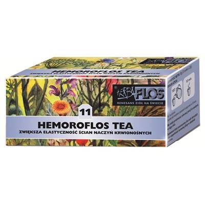 HERBAFLOS NR 11 Hemoroflos żylaki hemoroidy