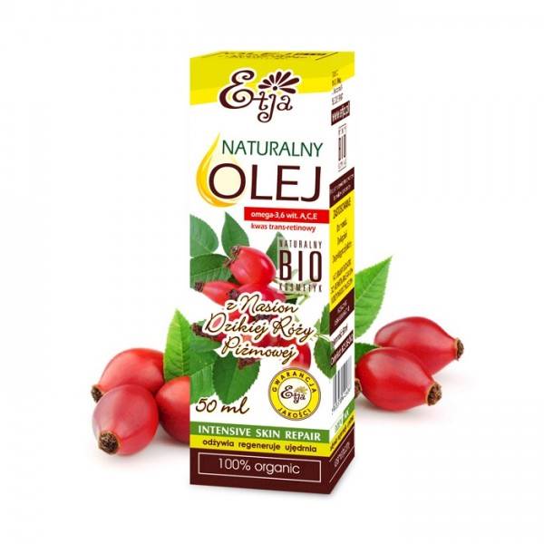 ETJA Olej z nasion dzikiej róży 50ml BIO