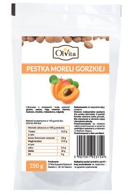 OLVITA Pestka Moreli Gorzkiej 250g