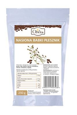OLVITA Nasiona Babki Płesznik 250g