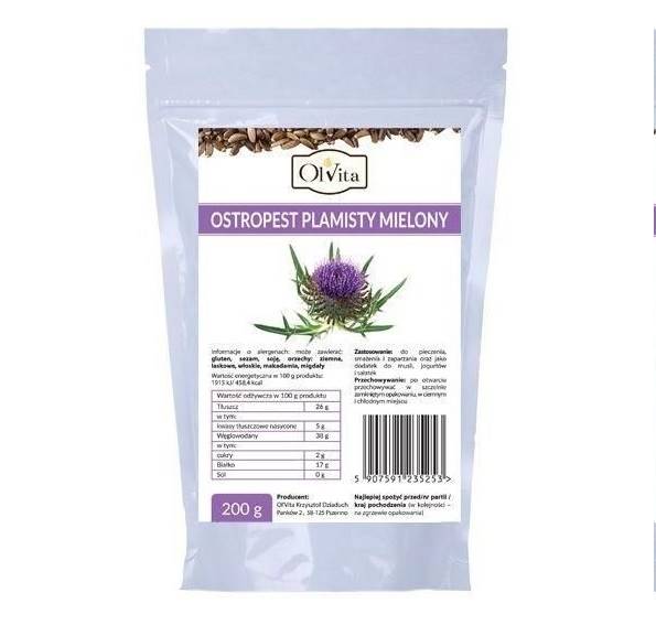 OLVITA Ostropest Mielony 200g