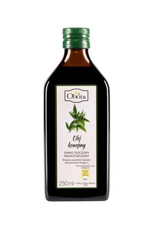 OLVITA Olej konopny zimnotłoczony 250ml