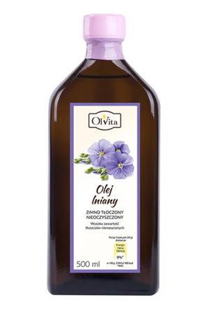 OLVITA Olej lniany 500ml